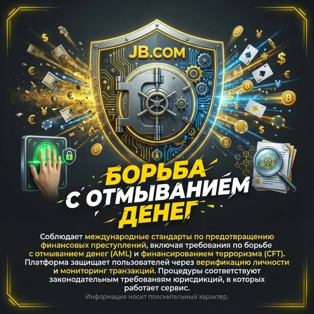 Политика AML на JB.COM